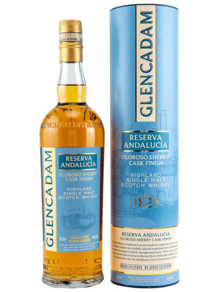 Glencadam Reserva Andalucía - Oloroso Sherry Cask Finish - Highland Single Malt Scotch Whisky