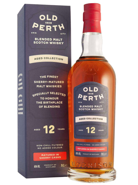 Morrison Old Perth - 12 Jahre - Sherry Cask Matured - Blended Malt Scotch Whisky