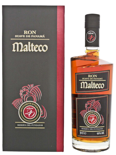 Malteco 20 Jahre - Reserva del Fundador - Suave de Panama - Rum