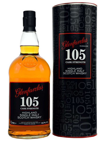Glenfarclas 105 Proof - Single Malt Scotch Whisky - 1 Liter