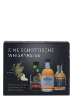 Diverse Miniatur - Schottische Whiskyreise - Bunnahabhain + Ledaig + Deanston - Single Malt Whisky
