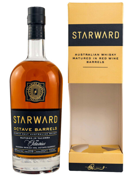 Starward Octave Barrels - The Octavius - Yalumba Barossa Shiraz Barrels - Single Malt Australien Whisky