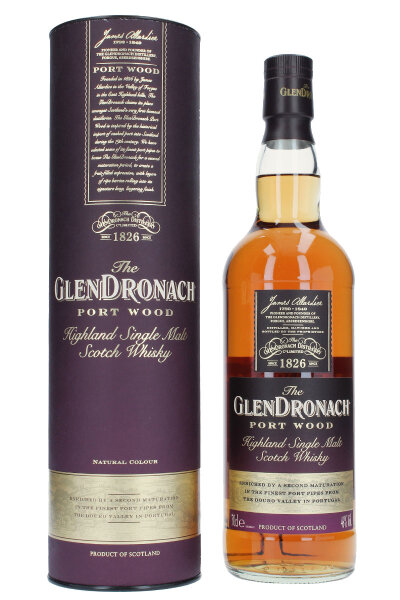 Glendronach Port Wood - Highland Single Malt Scotch Whisky