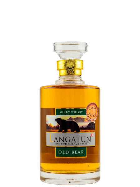 Langatun Old Bear - Smoky - Cask Strength - Swiss Single Malt Whisky