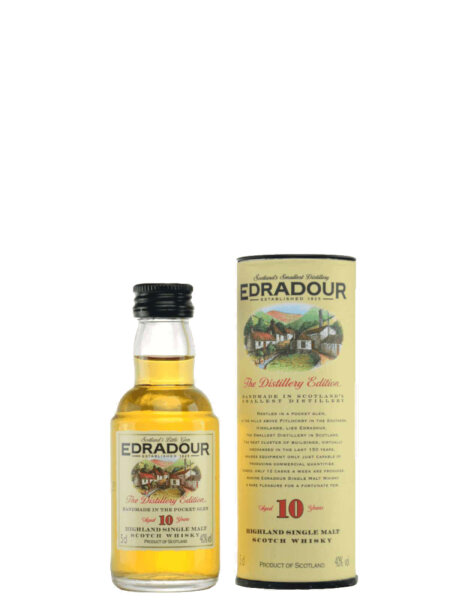 Edradour Miniatur - 10 Jahre - Highland Single Malt Whisky