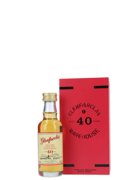 Glenfarclas Miniatur 40 Jahre - Single Malt Scotch Whisky