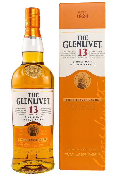 Glenlivet 13 Jahre First Fill American Oak - Single Malt Scotch Whisky
