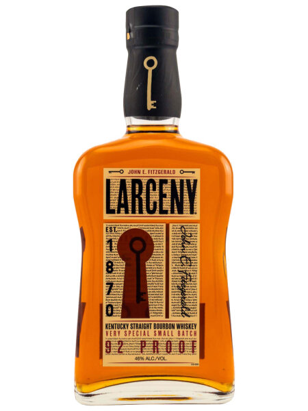 Larceny 92 Proof - Small Batch - Kentucky Straight Bourbon Whiskey