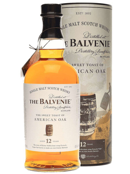 Balvenie 12 Jahre - The Sweet Toast of American Oak - Single Malt Scotch Whisky
