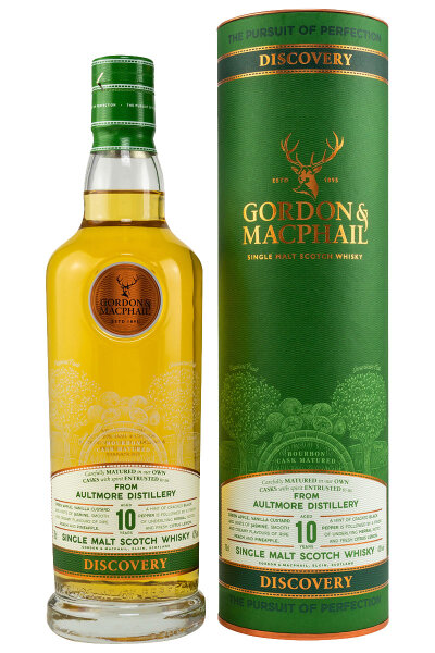 Aultmore 10 Jahre - Discovery - Gordon & MacPhail - Single Malt Scotch Whisky