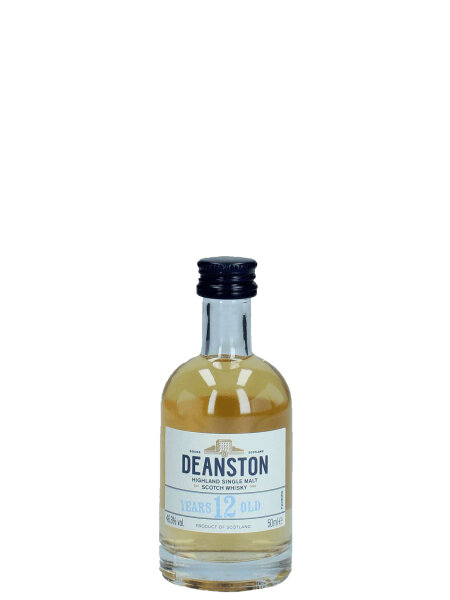 Deanston Miniatur - 12 Jahre - Highland Single Malt Scotch Whisky
