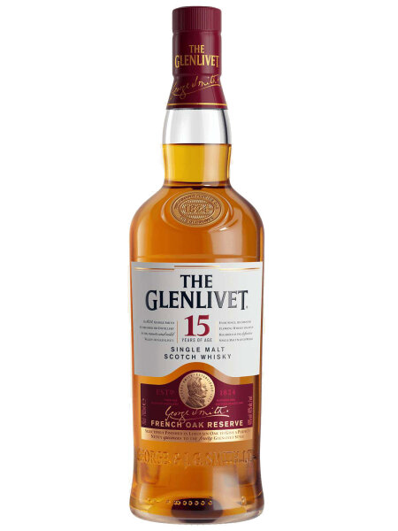 Glenlivet 15 Jahre - French Oak Reserve - Single Malt Scotch Whisky