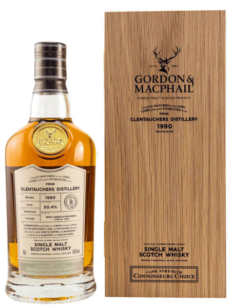 Glentauchers 30 Jahre - 1990 - Gordon & Macphail - Connoisseurs Choice - Single Malt Whisky
