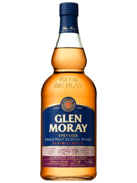 Glen Moray Cabernet Cask Finish - Speyside Single Malt Scotch Whisky