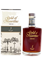 Gold of Mauritius 5 Jahre - Solera - Dark Rum - Blended Rum