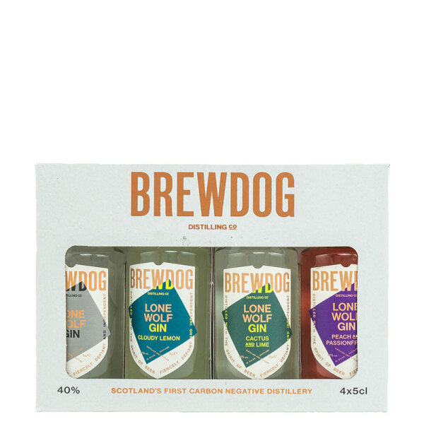 Brewdog Miniatur - Lonewolf - Gin Gift Pack - Gin Geschenkset