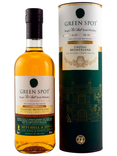 Mitchell & Son Green Spot - Chateau Montelena - Zinfandel Wine Finish - Single Pot Still Irish Whiskey