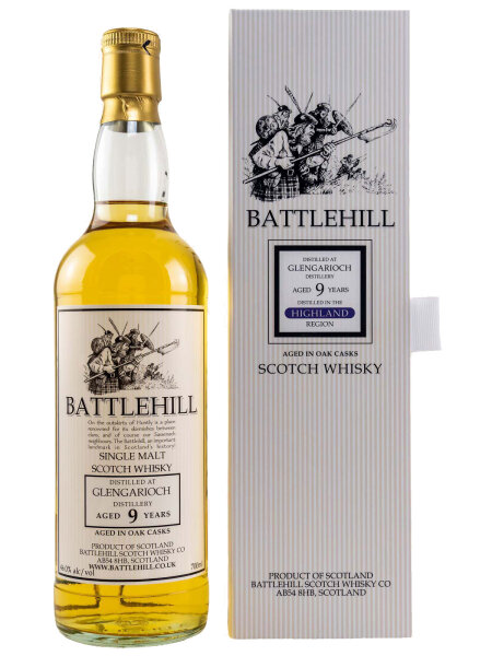 Glengarioch 9 Jahre - Battlehill - Single Malt Scotch Whisky