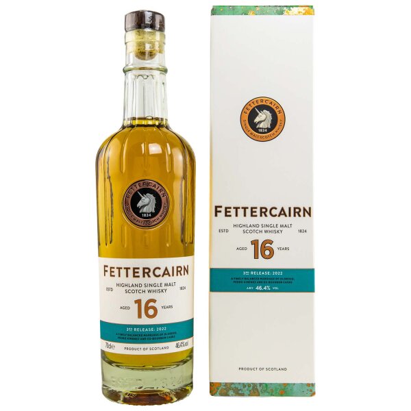 Fettercairn 16 Jahre - 3rd Release - 2022 - Single Malt Scotch Whisky