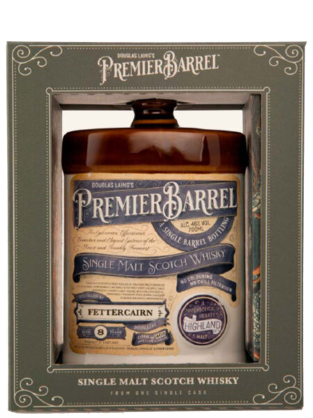 Fettercairn 8 Jahre - Premier Barrel - Douglas Laing - Single Barrel Bottling - Single Malt Scotch Whisky