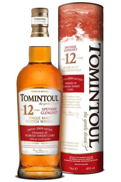 Tomintoul 12 Jahre - Limited 2009 Edition - Single Malt Scotch Whisky
