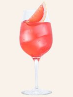 Pampelle Ruby lApéro - Grapefruit Aperitif + 1 Stilglas