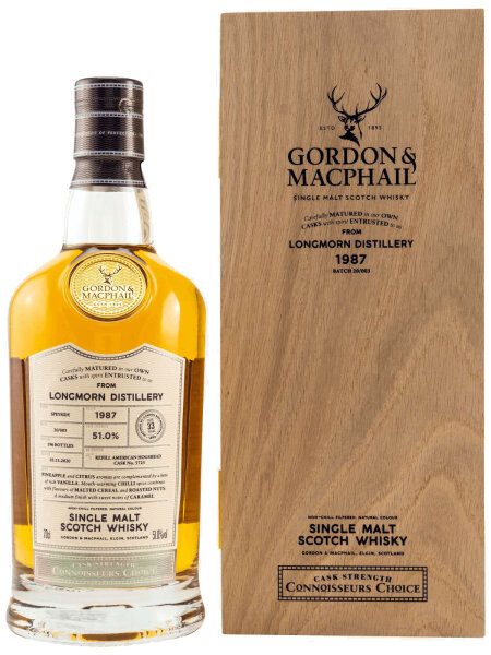 Longmorn 33 Jahre - Gordon & MacPhail - Connoisseurs Choice - Single Malt Scotch Whisky