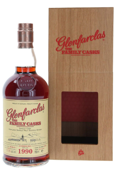 Glenfarclas The Family Casks - 1990/2021 - Cask #9256 - Single Malt Scotch Whisky