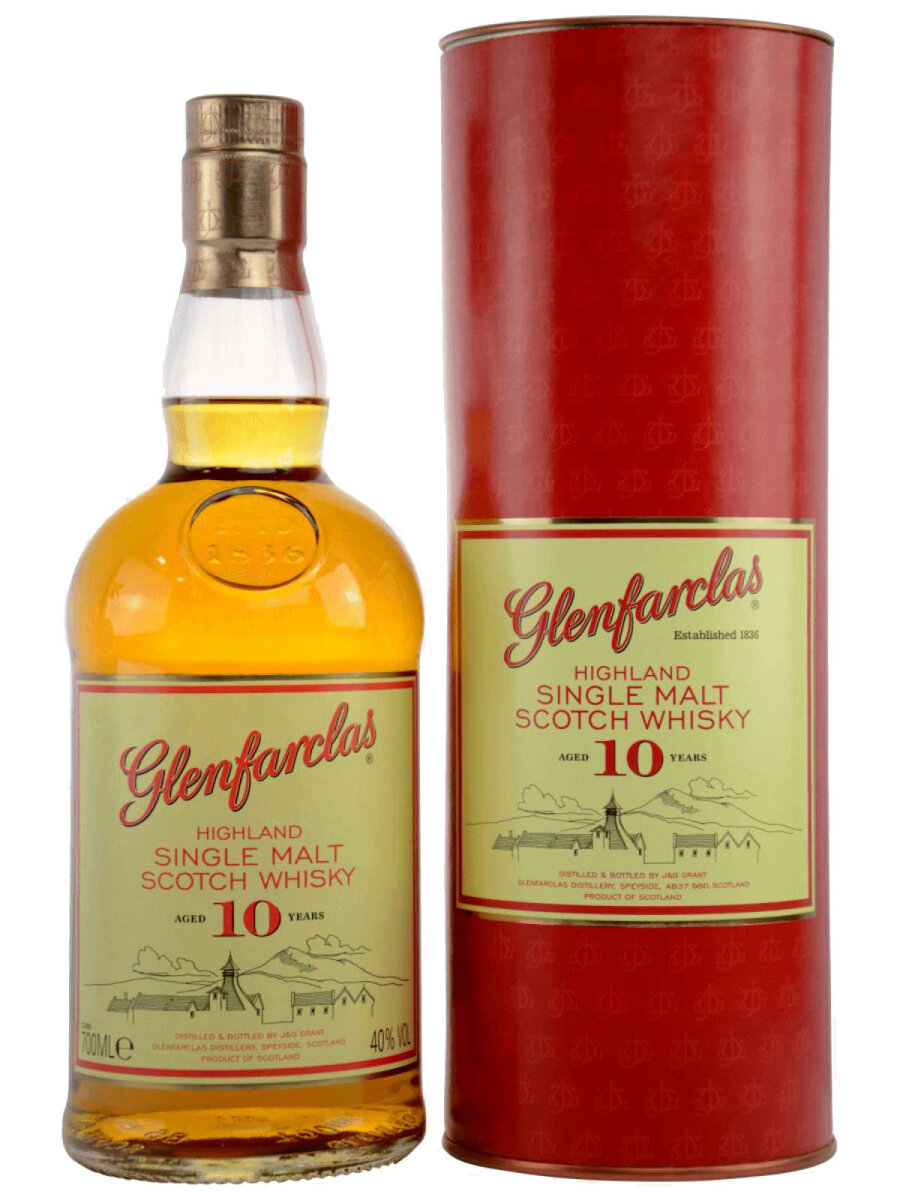 € Jahre Single - Glenfarclas 32,88 Malt Scotch 10 Highland Whisky,
