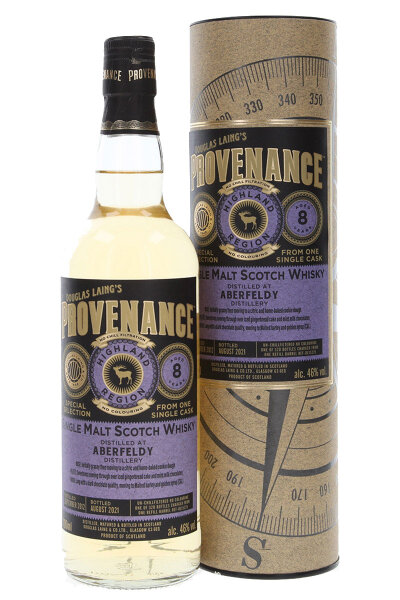 Aberfeldy 8 Jahre - 2012/2021 - Douglas Laing - Provenance - Single Malt Whisky