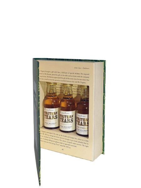Writer’s Tears Miniatur - 3er-Set in Buchoptik - Triple Distilled Irish Whiskey