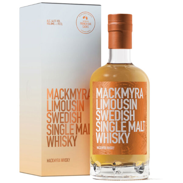 MACKMYRA Limousin - Cognac Cask Matured - Single Malt Whisky
