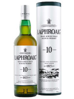 Laphroaig 10 Jahre mit Tube - Islay Single Malt Scotch...