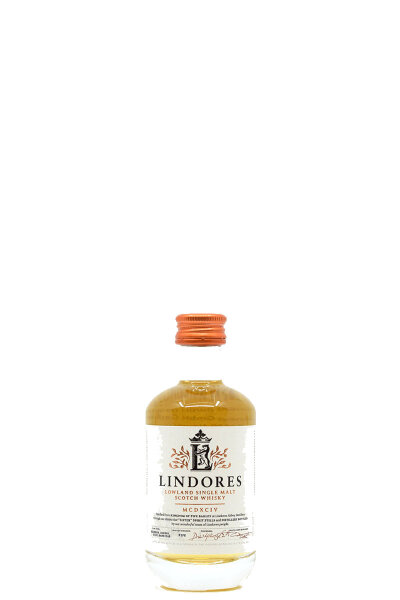 Lindores Miniatur - MCDXCIV - Lowland Single Malt Scotch Whisky