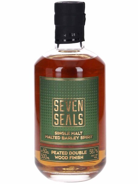 Seven Seals Peated Double Wood Finish - Single Malt Malted Barley Spirit