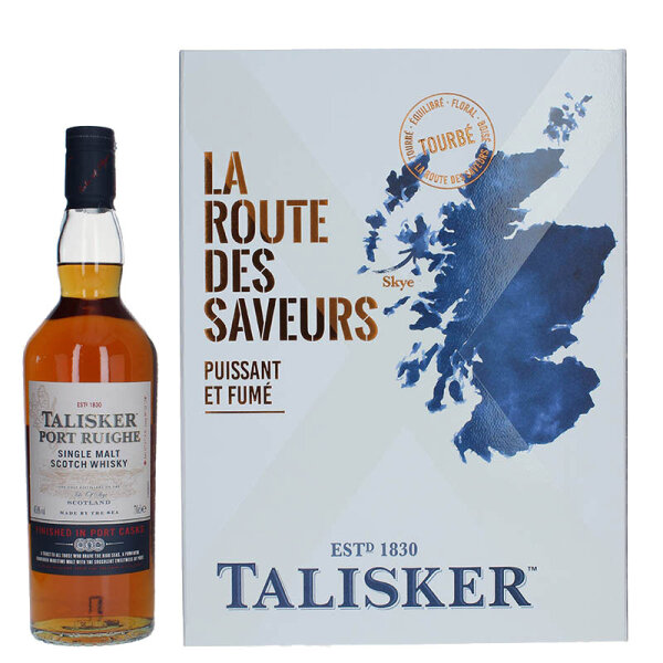 Talisker Port Ruighe - Set mit 2 Gläsern - Single Malt Scotch Whisky