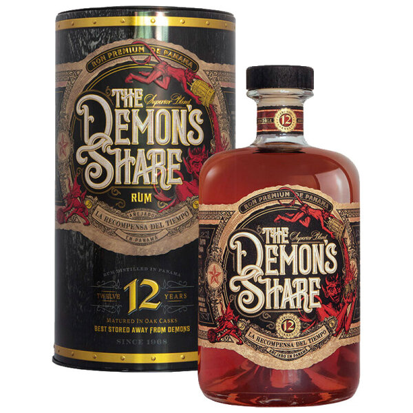 The Demons Share 12 Jahre - La Recompensa del Tiempo - Panama Blended Rum