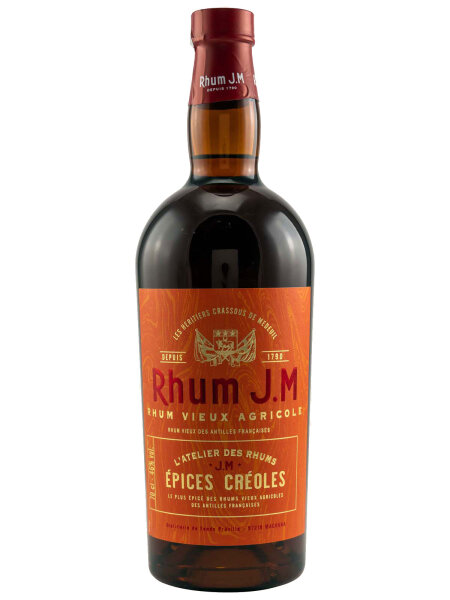 Rhum J.M. Épices Créoles - LAtelier des Rhums - Rhum Agricole - Rum
