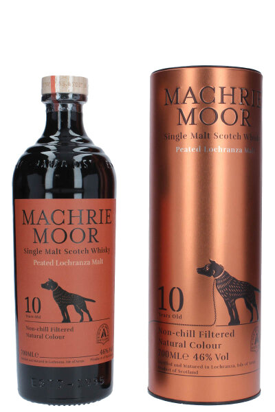 Arran 10 Jahre - Machrie Moor - Peated Lochranza Malt - Single Malt Scotch Whisky