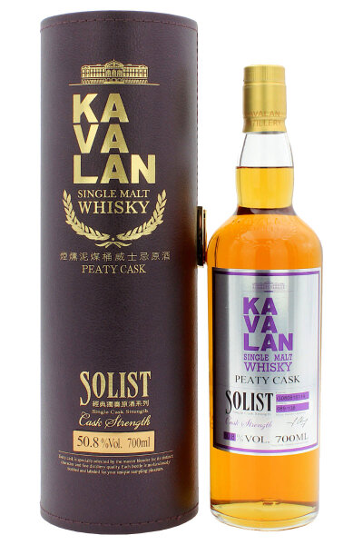 Kavalan Solist - Peaty Cask - Cask Strength - Single Malt Whisky