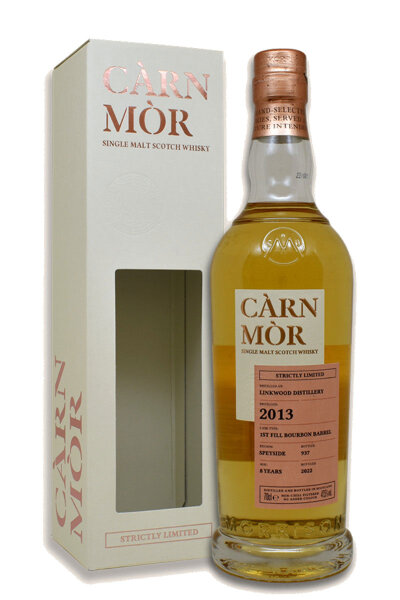 Linkwood 2013/2022 - 8 Jahre - 1st Fill Bourbon - Càrn Mòr - Single Malt Scotch Whisky