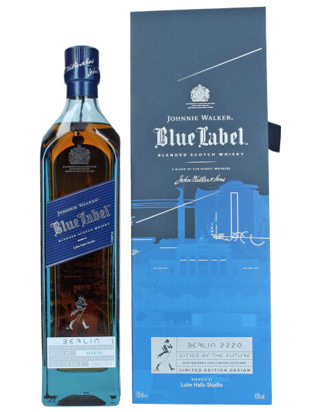 Johnnie Walker Blue Label - Cities of the Future - Berlin 2220 - Limited Edition - Blended Scotch Whisky