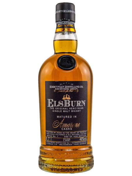 Elsburn Amarone Cask Matured - Batch 1 - Hercynian Single Malt Whisky