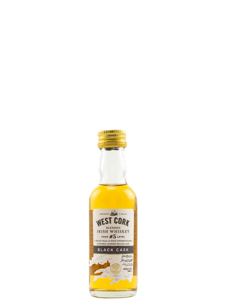 West Cork Miniatur - Black Cask - Blended Irish Whiskey