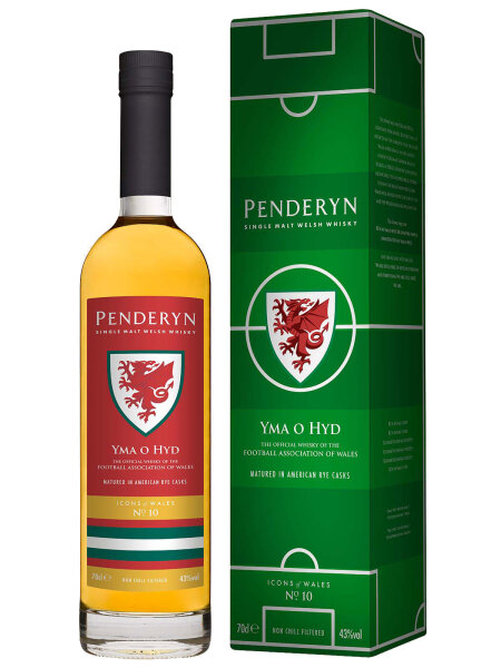 Penderyn Yma o Hyd - Icons of Wales No. 10 - American Rye Cask Matured - Single Malt Welsh Whisky