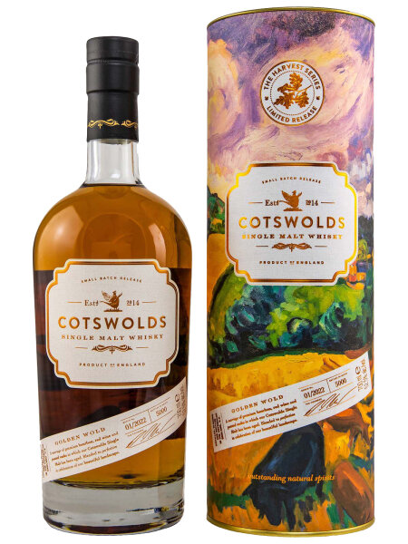 Cotswolds Golden Wold - The Harvest Series - Batch No. 01/2022 - Single Malt Whisky