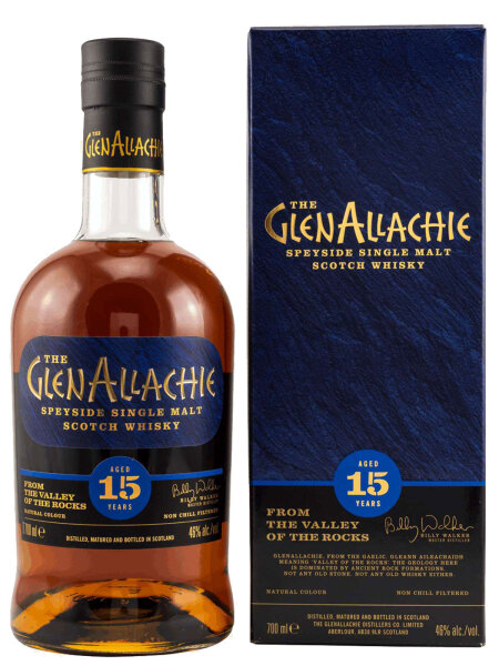 GlenAllachie - 15 Jahre - alte Ausstattung - Speyside Single Malt Scotch Whisky