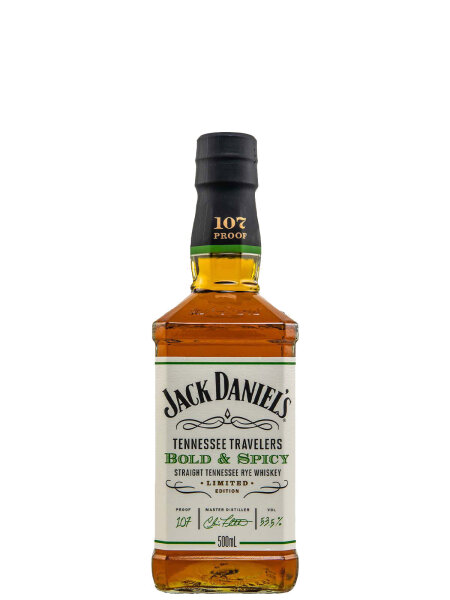 Jack Daniels Bold & Spicy - Tennessee Travelers - Limited Edition - Straight Tennessee Whiskey
