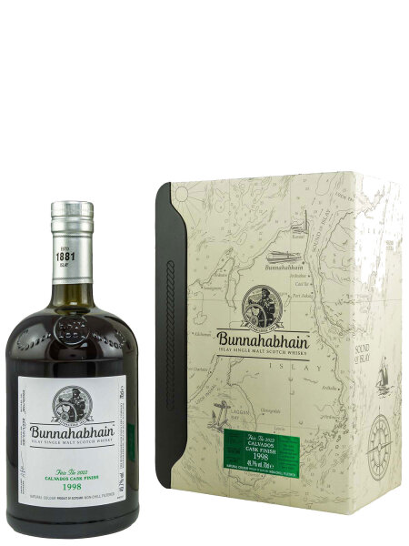 Bunnahabhain 1998/2022 - Calvados Cask Finish - Fèis Ìle 2022 - Islay Single Malt Scotch Whisky