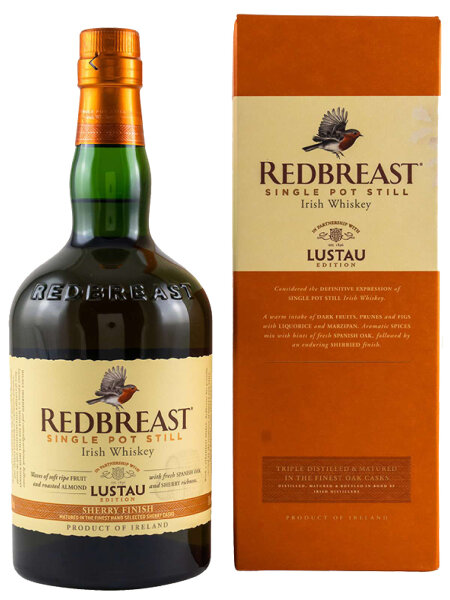 Redbreast Lustau - Sherry Finish - Single Pot Still Irish Whiskey